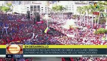 Presidente Nicolás Maduro examina propuestas de la clase obrera venezolana
