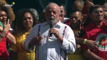 Lula reafirma benefícios para trabalhadores em ato do 1º de maio