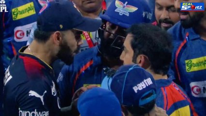 Watch Virat Kohli Gautam Gambhir Fight Full Video | Gautam Gambhir vs Virat Kohli Ipl Fight | RCB vs LSG