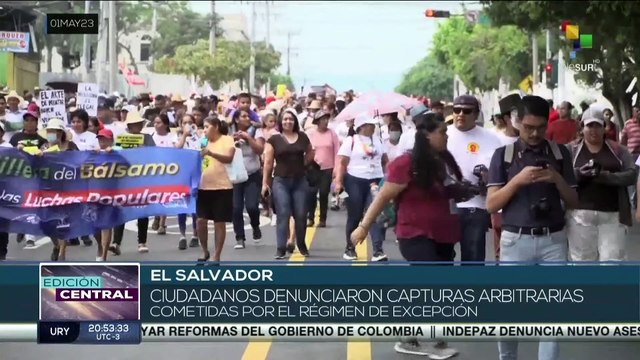 Gremios opositores y simpatizantes del Gobierno salvadoreño conmemoraron el Día de los Trabajadores