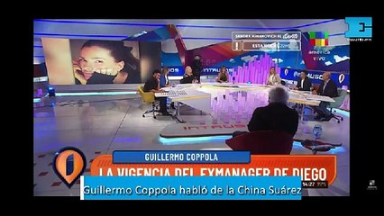 Guillermo Coppola habló de la China Suárez