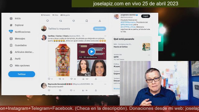 Paloma Sánchez le envía otro paquete a Alito en su cumpleaños