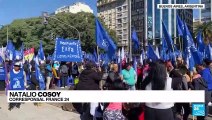 Informe desde Buenos Aires: argentinos marcharon contra la mala calidad del trabajo