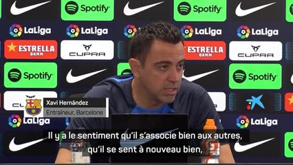 Barcelone - Xavi : "Lewandowski a fait un pas en avant"