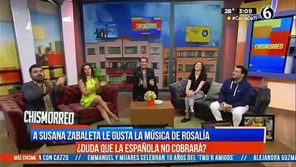 Susana Zabaleta reacciona ante el concierto de Rosalía en el Zócalo