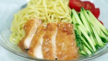 Easy Chicken Char Siu and Tomato Tsukemen Recipe (Chicken Chashu and Ramen) - Cooking with Dog