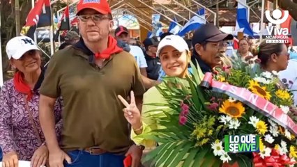 Carazo rinde homenaje al comandante Tomas Borge
