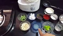 Peanut Coconut Chutney recipe in Hindi -   मूंगफली कोकनट चट्नी रेसिपी इन हिन्दी