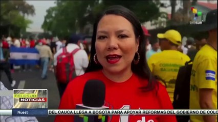 Sectores populares de El Salvador alzan su voz por la reivindicación de los derechos laborales