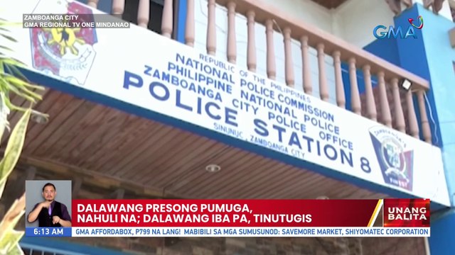 Dalawang presong pumuga, nahuli na; dalawang iba pa, tinutugis | UB