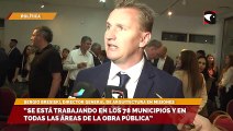 Sergio Bresiski destacó el trabajo sostenido que se está realizando en los municipios de Misiones en el sector de la obra pública