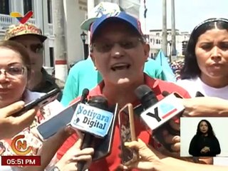 Gob. Julio León Heredia conmemoró junto al pueblo yaracuyano el Día del Trabajador