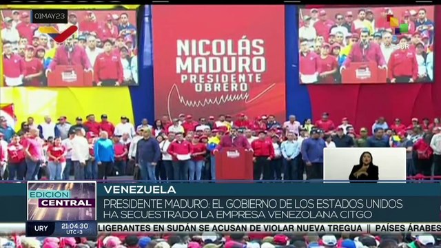 Pdte. Nicolás Maduro condenó el robo de la empresa venezolana CITGO por parte del gobierno de EE.UU.