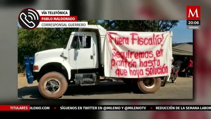 Después de tres días, retiran bloqueo en Tierra Caliente, Guerrero