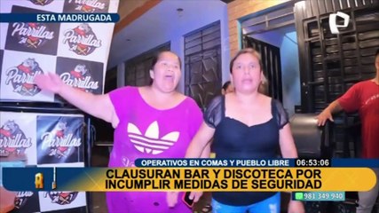 Comas: clausuran bar por incumplir medidas de seguridad