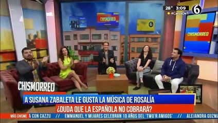 Susana Zabaleta reacciona ante el concierto de Rosalía en el Zócalo