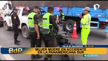 Mujer muere tras aparatoso choque de combi en VES: otros pasajeros resultaron heridos