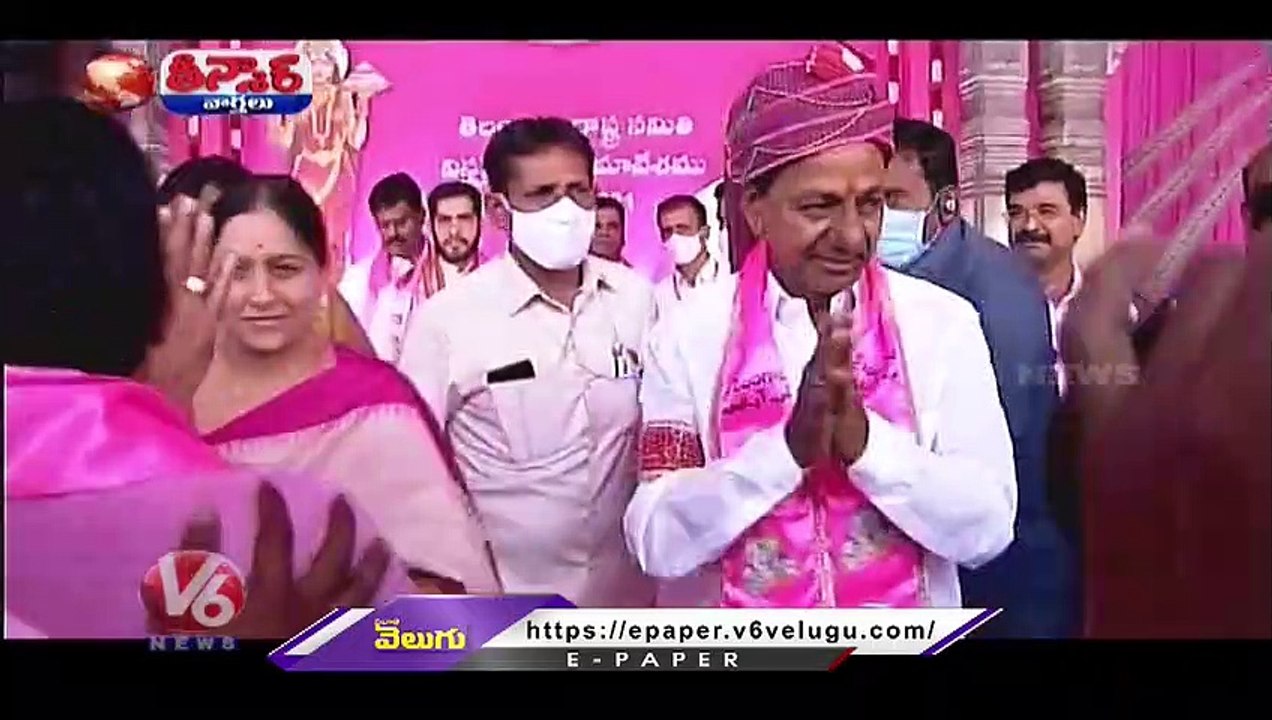 CM KCR Blessings To Ministers In New Secretariat _ Jayalalitha _ V6 Teenmaar