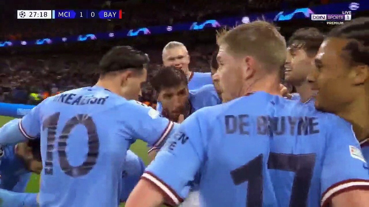 اهداف مباراة مانشستر سيتي وبايرن ميونخ 3-0 ◀  دوري ابطال أوروبا 2023