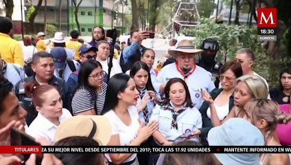 Le prohíben a grupos feministas comerciar en la Plaza Río de Janeiro