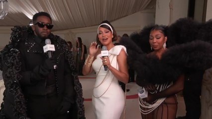 Diddy and Yung Miami Shut Down the Met Gala Red Carpet