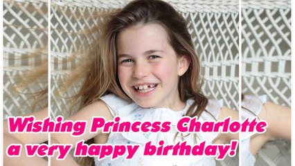 Princess Charlotte beams ahead of 8th birthday in new photo taken by mom Kate Middleton