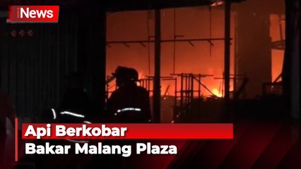 4 Orang Dilarikan ke RS Akibat Kebakaran di Malang Plaza