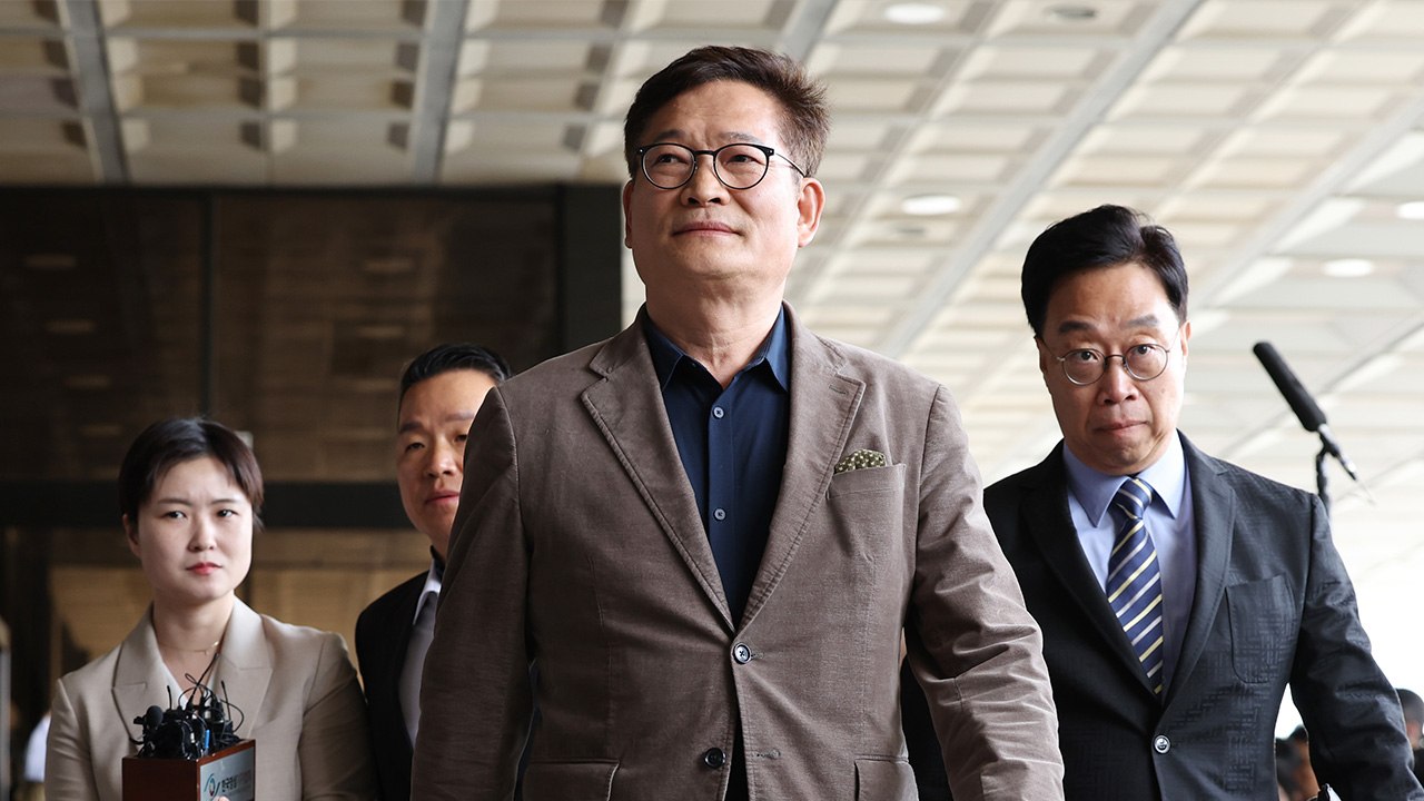 [뉴스앤이슈] '돈봉투 의혹' 송영길, 검찰 자진 출두 "檢 정치적 기획 수사" / YTN