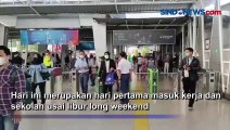 Hari Pertama Sekolah dan Kerja, Aktivitas di Stasiun Bogor Terpantau Normal