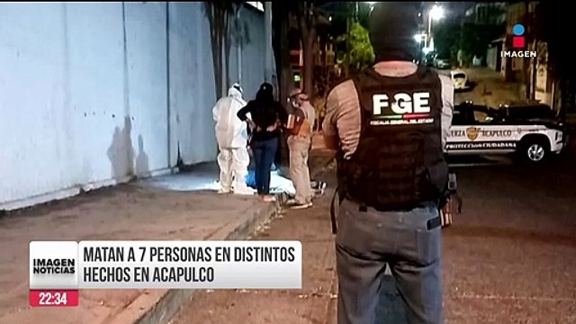 Asesinan a siete personas en diferentes hechos en Acapulco | Ciro Gómez Leyva