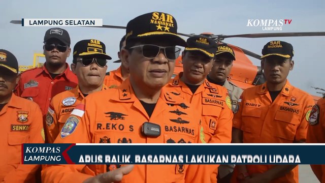 Di Masa Arus Balik, Basarnas Lakukan Patroli Udara