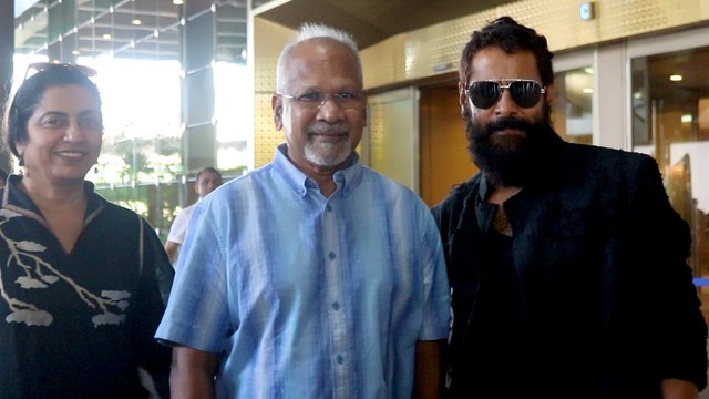 Chiyaan Vikram & Mani Ratnam Spotted After Success Of Ponniyin Selvan 2