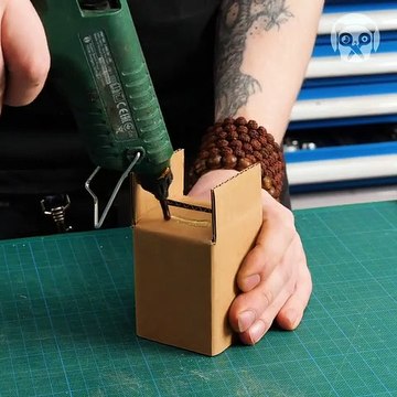 DIY Cardboard Drawer Organizer