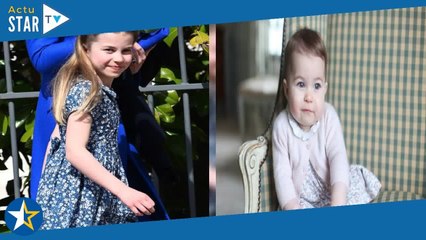 Princesse Charlotte a 8 ans : son évolution physique depuis sa naissance en images