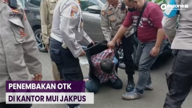 Penembakan di Kantor MUI Jakpus, Terduga Pelaku Ditangkap