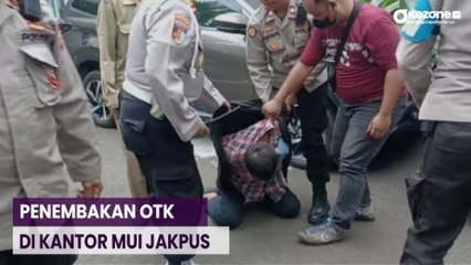 Penembakan di Kantor MUI Jakpus, Terduga Pelaku Ditangkap