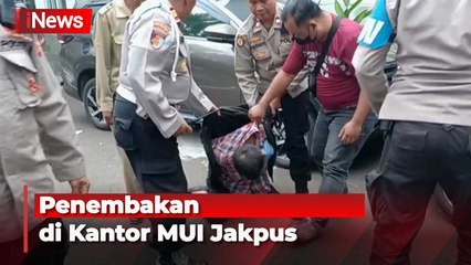 Penembakan di Kantor MUI Jakpus, Terduga Pelaku Berhasil Ditangkap