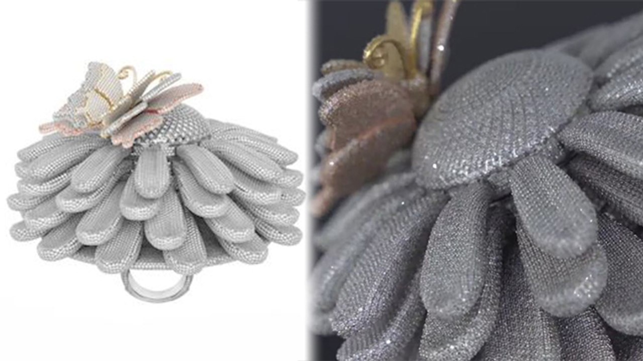 Upcycled Diamond Floral Ring ने बनाया Guinness world record, बनाने में लगा इतना समय । Boldsky