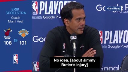 Jimmy Butler injury update: Will he be back for game 2 against the Knicks?