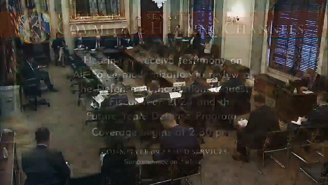 Air Force Modernization In Review Of The Defense Authorization Request For Fiscal Year 2024 Hearing
