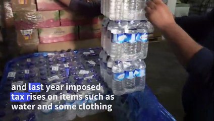 Tax rises fuel merchants' discontent in Gaza