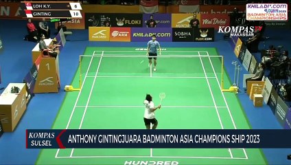 Anthony Gintingjuara Badminton Asia Champions Ship 2023
