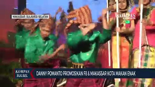 Danny Pomanto Promosikan F8 & Makassar Kota Makan Enak