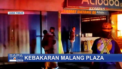 Dramatis! Kebakaran Hebat Terjadi di Lantai 3 Malang Plaza, Selasa Dini Hari