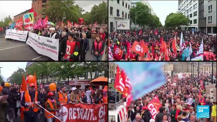 Retraites : forte mobilisation en France, 782 000 personnes selon la Police, 2.3 millions pour la CGT
