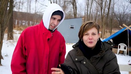 Meet=Homeless Couple's Love Keeps Them Warm in Ithaca's Cold Weather.