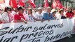 La subida de los salarios centra las marchas del primero de mayo en España