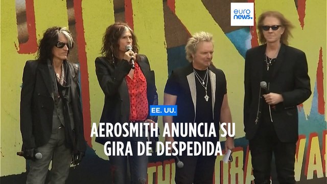 La gira Peace Out será la última de la legendaria banda Aerosmith