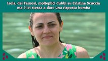 Isola, dei Famosi, molteplici dubbi su Cristina Scuccia ma è lei stessa a dare una risposta bomba