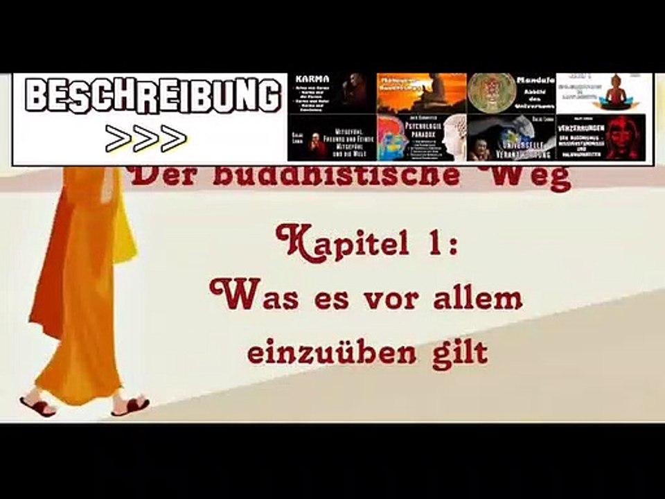 Der buddhistische Weg 1.: Was es vor allem einzuüben gilt - Dalai Lama